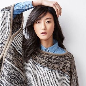 Gap’s OS Wool Poncho! ❤️